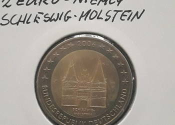 2 Euro Niemcy - Schleswig - Holstein - 2006 r.-men. F