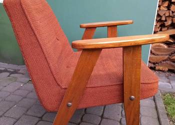 Stary fotel 366 Józefa Chierowskiego prl vintage