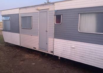 Domek holenderski angielski przyczepa kempingowa stacjonarna mobilna carawa