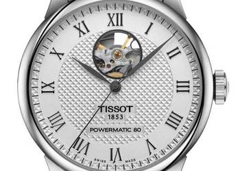 TISSOT Le Locle Open Heart automat T006.407.11.033.02 + paragon | jak nowy
