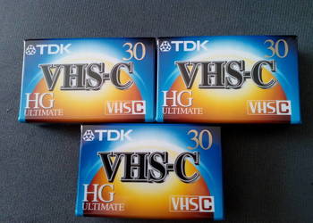 Kaseta TDK HG Ultimate VHS-C 30
