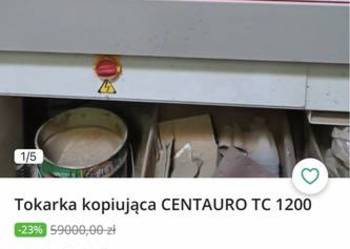 Tokarka kopiujaca CENTAURO TC 1200