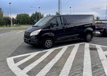 Ford transit Custom CZARNY długi ŚLICZNY hak klima ZAMIANA
