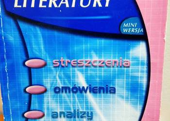 Powtórka z literatury gimnazjum 2 klasa polski antykwariat