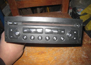 Radio oryginalne Citroen Peugeot VDO 206 307 407 partner c4 c3 psarcd100-00