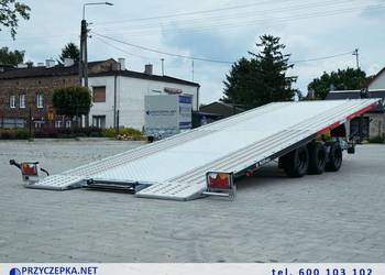 LORRIES PLI35-6021 Laweta uchylna DMC 3,5T 6m HYDRAULIKA 2026 3 OSIOWA