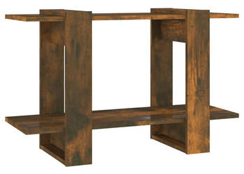 Regał na książki/przegroda opalany dąb 80x30x51 cm WM-813581