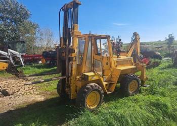 wózek widlak 4x4 terenowy + koparka