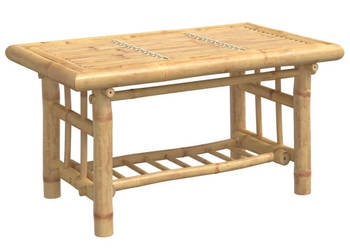 Stolik kawowy 70x45x36 cm bambusowy WM-368045
