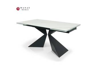 Stół ze spieku kwarcowego rozsuwany 180-260x100cm OSUNA
