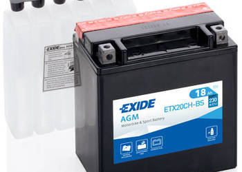 Akumulator Exide ETX20CH-BS 12V 18Ah 230A L+ AGM