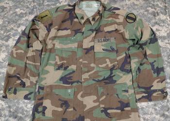 Bluza BDU woodland medium short NYCO obszyta