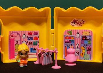 Składana garderoba Winx Club Stella Mini domek Witty Toys Retro