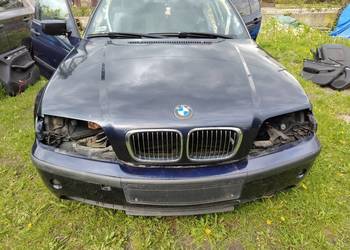 Bmw e46 maska przód sedan kombi przed lift orientblau metallic kompletna