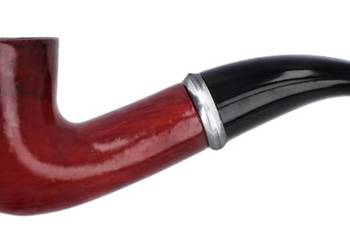 Fajka z Drewna Kauczukowego w Etui, 14 cm, Marka Gentelo