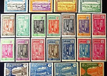 KAMERUN 1925-1927-kompletna seria,Gratis wysyłka!