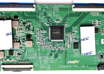 T-CON.LOGIKA CV580U2-T01-CB-1 do tv philips  58PUS7304, T-con ,