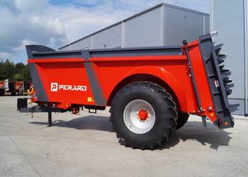 Rozrzutnik obornika PERARD CL170 17m3 NOWY gwaran. dyszel amort jak joskin