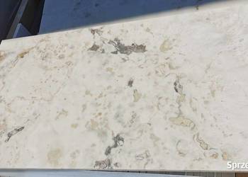 Marmur TRAWERTYN BROWN pasy 1 cm mat