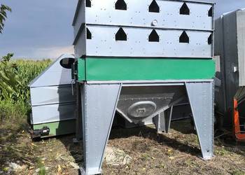 Suszarnia do zboża kukurydzy daszkowa 28t schladzalnik LPG Gaz