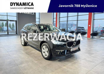 Volvo XC 60 Core 2.0 B4 197KM automat 2022 r., salon PL, I właściciel, f-a…