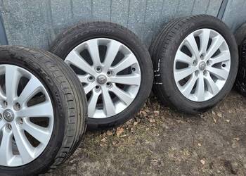 alu kola astra j,zafira c i inne 5x115 7j17 et 44.opony23r.bez wad