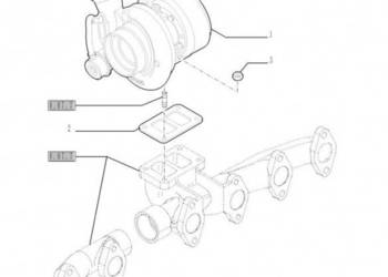 New Holland T6010 Regen turbosprezarka 2856675R