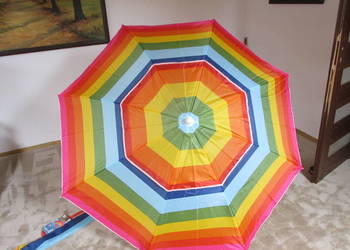 Parasol przeciwsłoneczny, 178 cm, odporny na wiatr, filtr UPF 50+