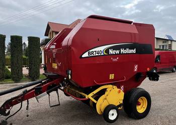 Prasa rolujaca pasowa New Holland Br740 siatka/sznurek bardzo dobry stan 20