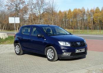 Dacia Sandero 1.0SCe 73KM Klima LED Salon PL Bezwypadkowy Faktura VAT 23% Dacia Sandero 1.0SCe 73KM Klima LED Salon PL Bezwypadkowy Faktura VAT 23%