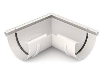 Bryza PVC Narożnik zewnętrzny 75 mm biały