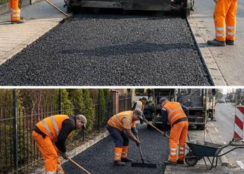 Naprawa ścieżek, chodników, asfalt, Wrocław, Trzebnica, Jelcz Laskowice
