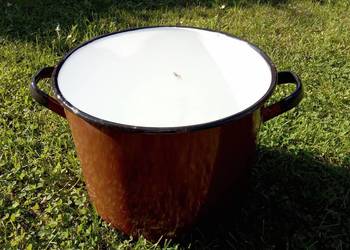 Sprzedam komplet 2 garnków emaliowanych