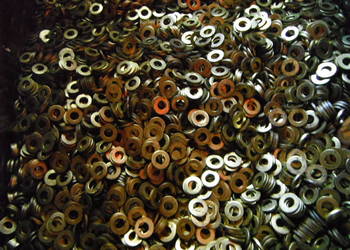 Podkładka mosiężna M6 nierdzewna wymiar 6,35x12,5x1,5mm