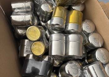 HURT 48 kpl. Zestaw Solniczka i Pieprzniczka Stal Nierdzewna | Gastronomia