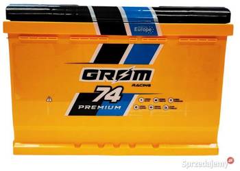 Akumulator 74Ah 720A Grom Racing Wysoki