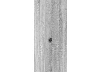 Szafka łazienkowa z uchwyty na rolki szary sonoma 205x22x72 cm WM-858520