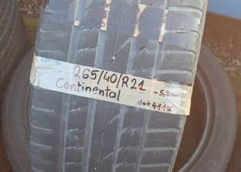 265 40 R21 Continental 2 szt lato PROMOCJA