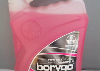 PŁYN DO CHŁODNIC BORYGO (NOWY) 5L TYP G11 RÓŻOWY