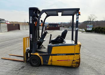 wózek widłowy elektryczny TCM FB20 Triplex 4.8m przesuw 2000kg 2013r