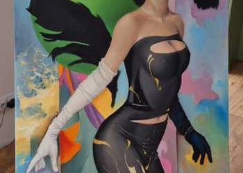 Obraz / Andrejus Kovelinas - "Ciekawość" (2025)