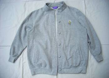 Szara Bluza z haftem 46 48