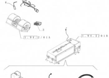 New Holland T6010 Jednostka nadajnika 87746056