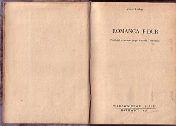 (0122) ROMANCA F-DUR – ERNST LOTHAR