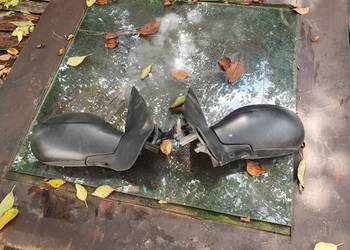 Lusterko zewnętrzne manualne czarne prawe lewe Peugeot 206