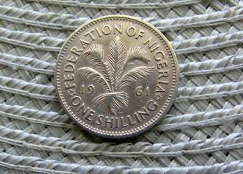 Nigeria Brytyjska 1 Szyling 1961r