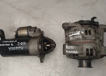 OPEL ASTRA G ZAFIRA VECTRA B 2,0D Y20DTH rozrusznik alternator