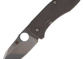 Nóż składany Spyderco Techno 2 Gray Titanium, Stonewashed CTS XHP by Marci…