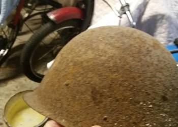 Hełm stary polski wz 31 salamandra manierka