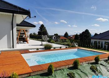 Ogrodowy basen poliestrowy MALEDIVES 7x3x1.35m marki Bestpools